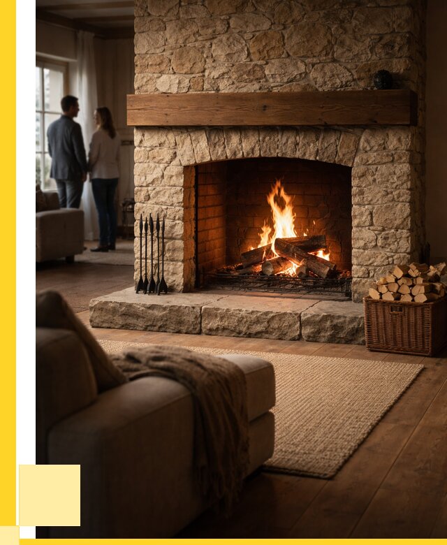 Открытые камины под ключ в Кургане от 154635 р. ЭриданКрг