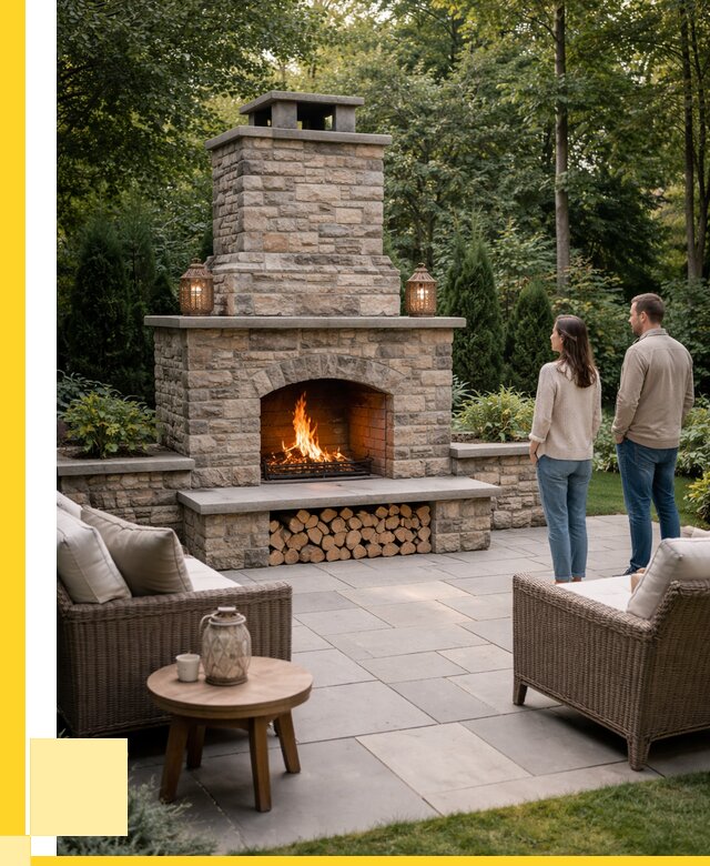 Уличные камины из кирпича в Кургане от 154635 р. | ЭриданКрг