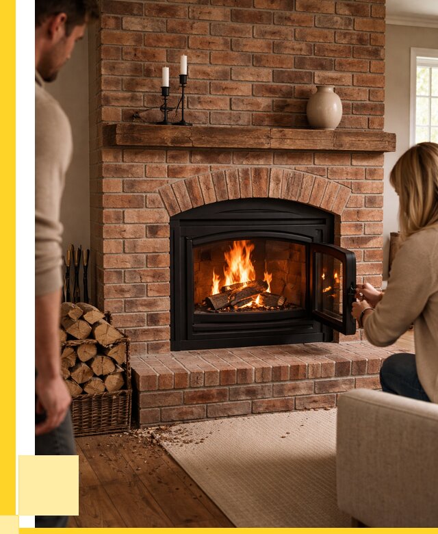 Кирпичные камины под ключ в Кургане от 154635 р. | ЭриданКрг