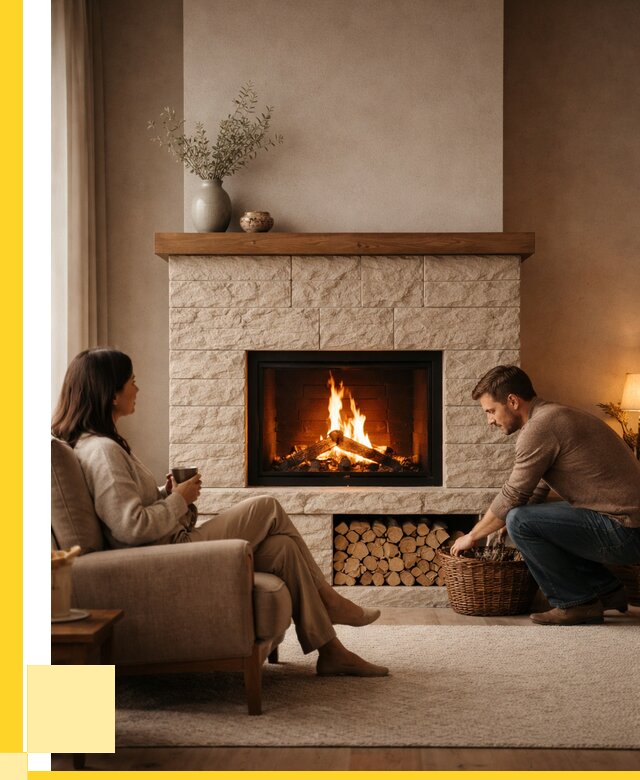 Камины для дома в Кургане под ключ от 154635 р. | ЭриданКрг