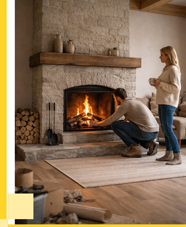 Камины для загородного дома в Кургане от 360815 р., ЭриданКрг