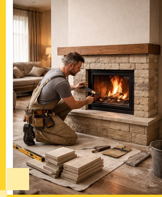 Строительство каминов в Кургане от 154635 р., ЭриданКрг - под ключ