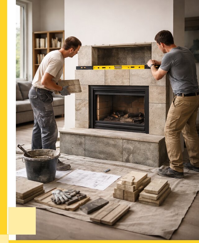 Монтаж каминов и установка в Кургане от 46391 р. | ЭриданКрг