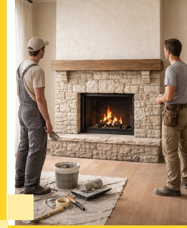 Отделка каминов в Кургане от 6701 р. под ключ | ЭриданКрг