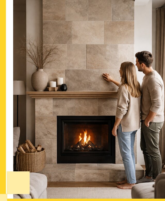 Облицовка каминов керамогранитом в Кургане от 4639 р. | ЭриданКрг