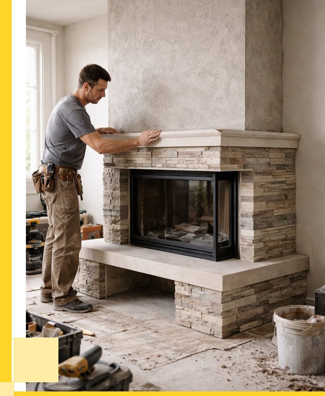 Изготовление каминов под ключ в Кургане от 154635 р. | ЭриданКрг