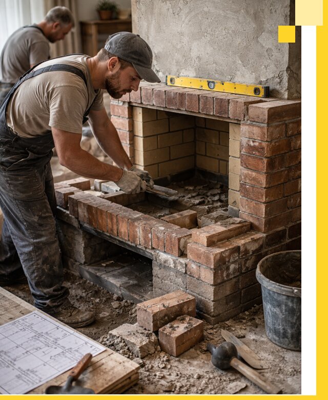 Изготовление и установка каминопечей под ключ в Кургане