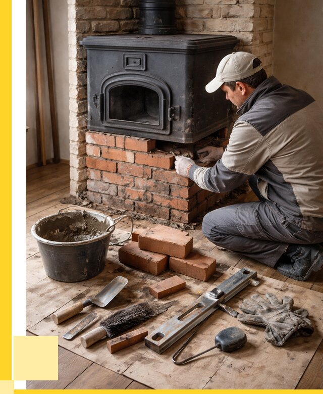Ремонт печей в Кургане от 12371 р., услуги печника ЭриданКрг