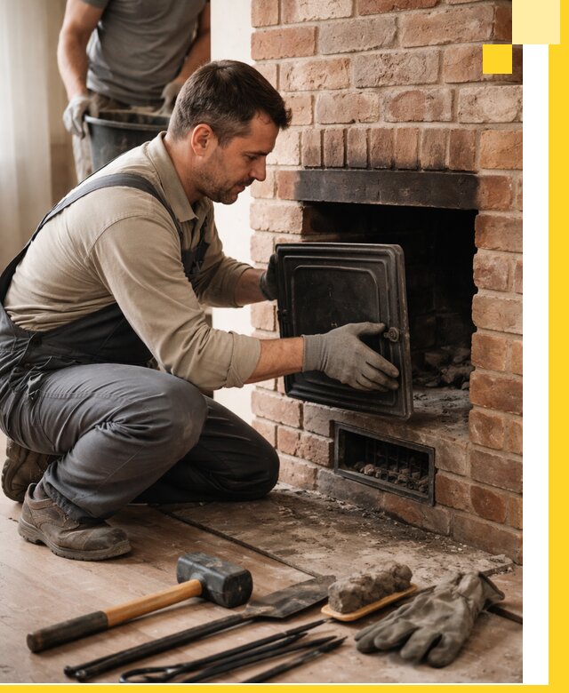 Ремонт печей в Кургане с гарантией качества и безопасности