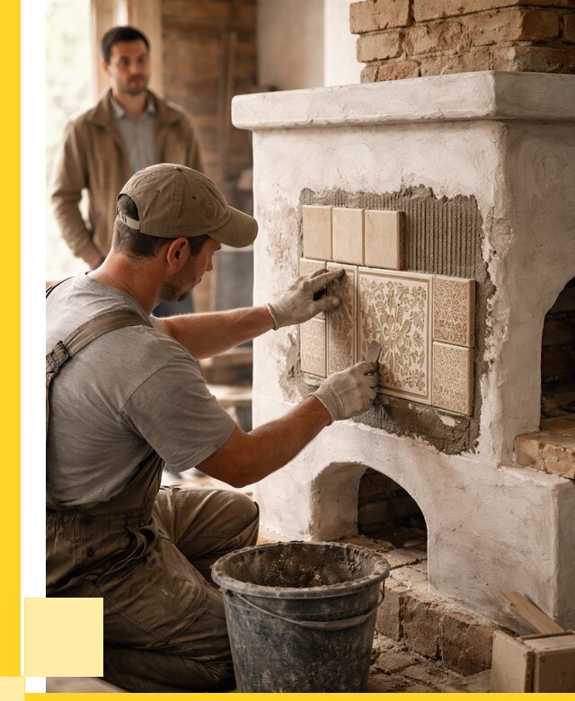 Отделка печей и банных печей в Кургане от 36082 р. | ЭриданКрг