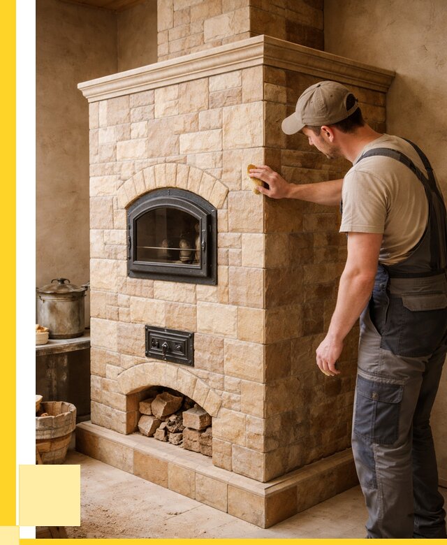 Облицовка печей в Кургане от 4639 р. под ключ | ЭриданКрг