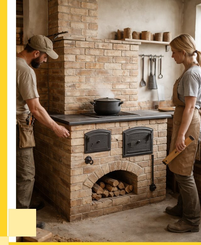 Варочно отопительные печи в Кургане от 92781 р. | ЭриданКрг