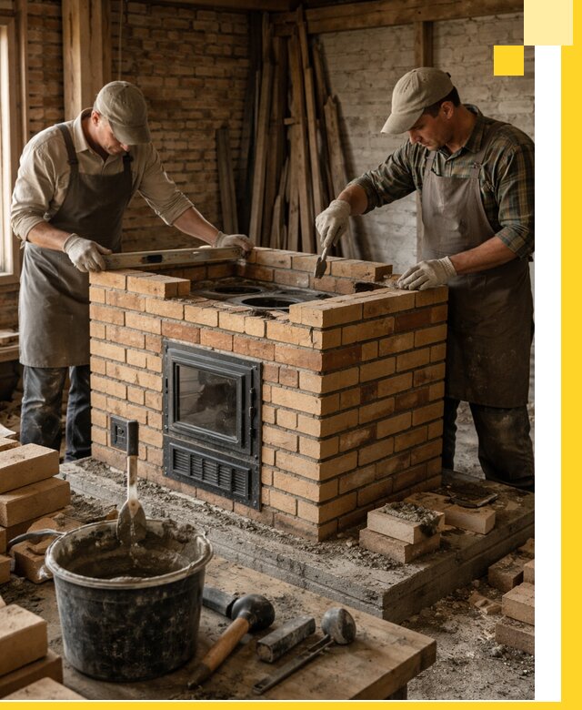 Изготовление и установка варочных печей под ключ в Кургане