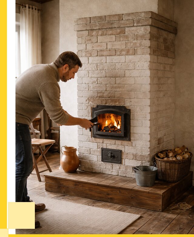 Печь голландка из кирпича в Кургане от 87627 р. | ЭриданКрг