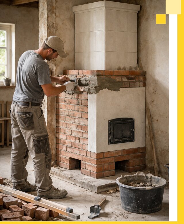 Изготовление и установка печей-голландок под ключ в Кургане