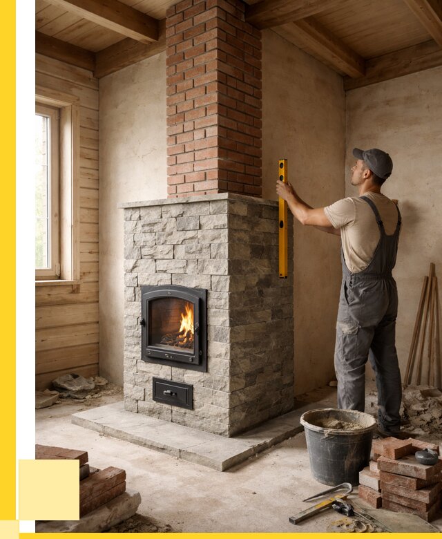 Печи и дымоходы под ключ в Кургане от 46391 р., ЭриданКрг