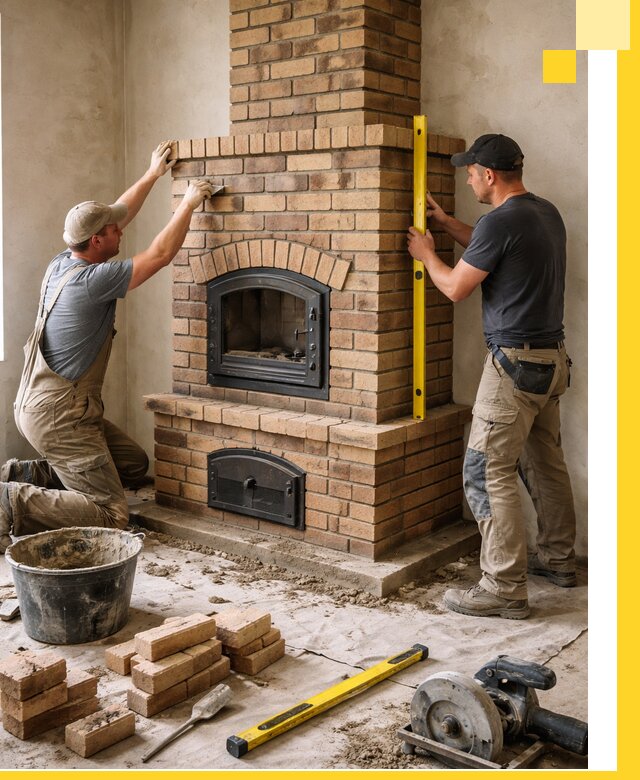 Продажа и установка печей и каминов для дома под ключ в Кургане