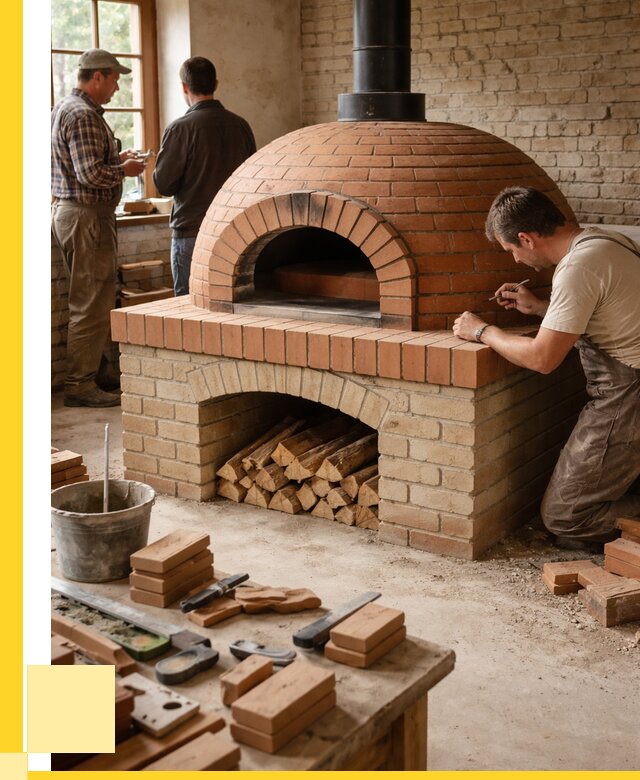 Помпейская печь дровяная для пиццы в Кургане | ЭриданКрг от 206180 р.