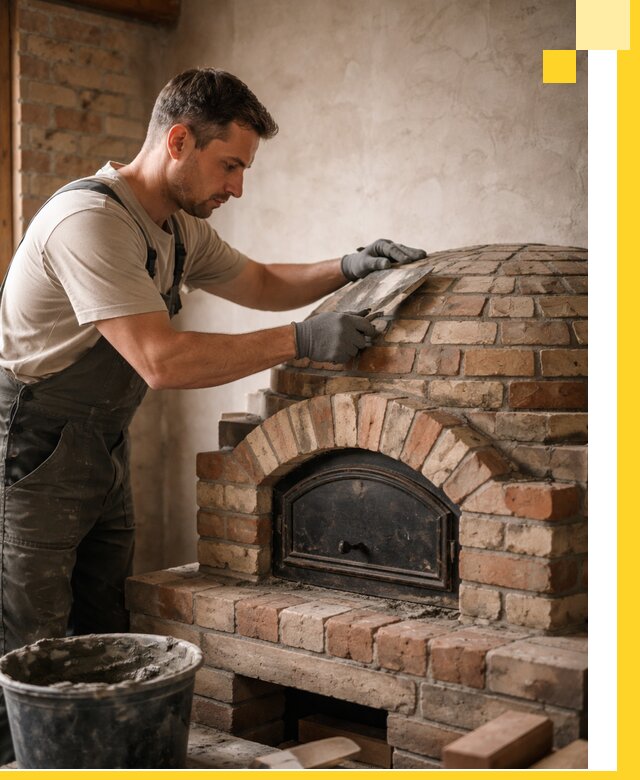 Изготовление и монтаж помпейских печей на заказ в Кургане