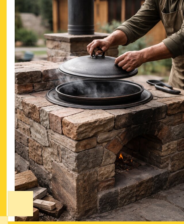 Печи для казана в Кургане по цене от 18556 р. | ЭриданКрг