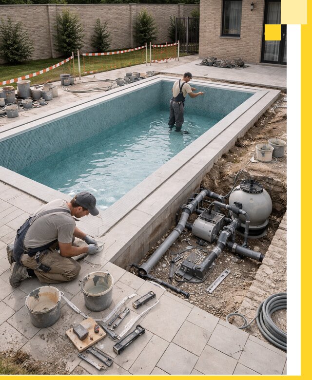 Строительство бассейнов под ключ в Кургане: проекты и монтаж