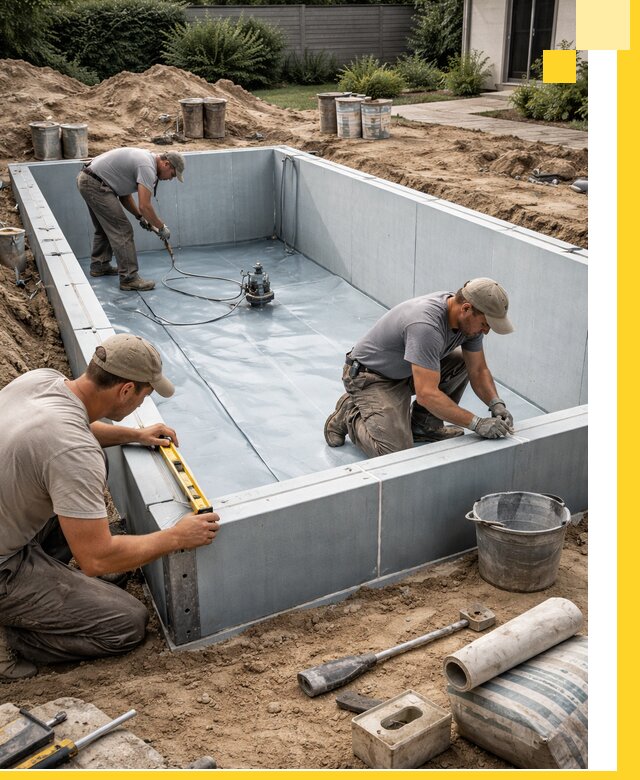 Профессиональный монтаж бассейнов под ключ в Кургане с гарантией