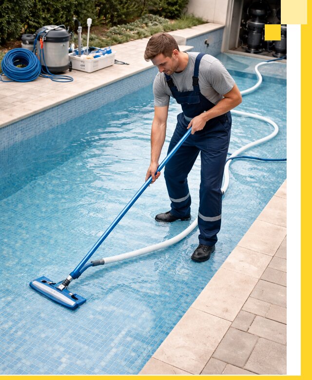 Профессиональная чистка бассейнов и фильтров в Кургане под ключ