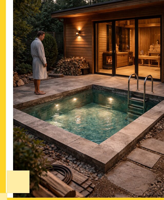 Бани с бассейном под ключ в Кургане от 97936 р. | ЭриданКрг