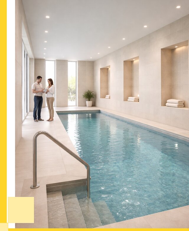 Бассейны в помещении под ключ в Кургане от 1546350 р. | ЭриданКрг