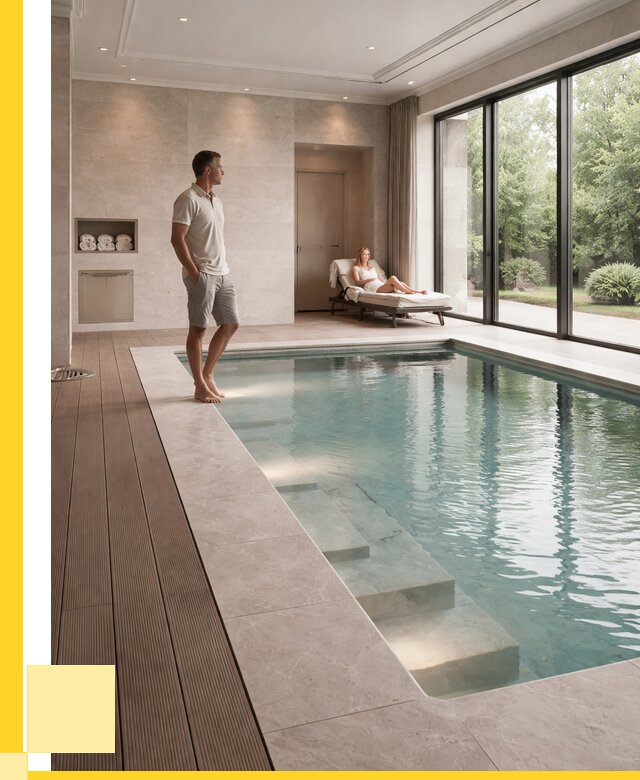 Бассейны в коттедже под ключ в Кургане от 1237080 р. | ЭриданКрг