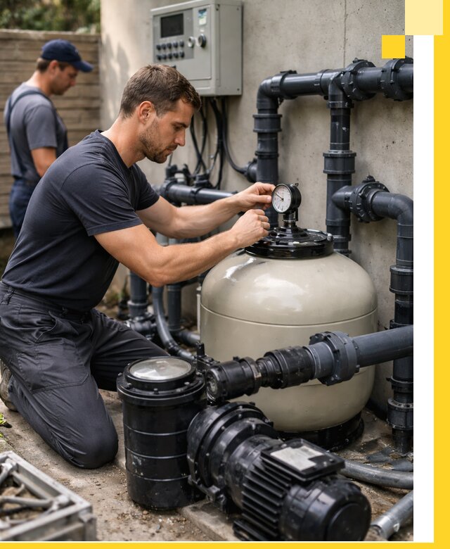 Поставка и монтаж фильтровального оборудования для бассейнов в Кургане