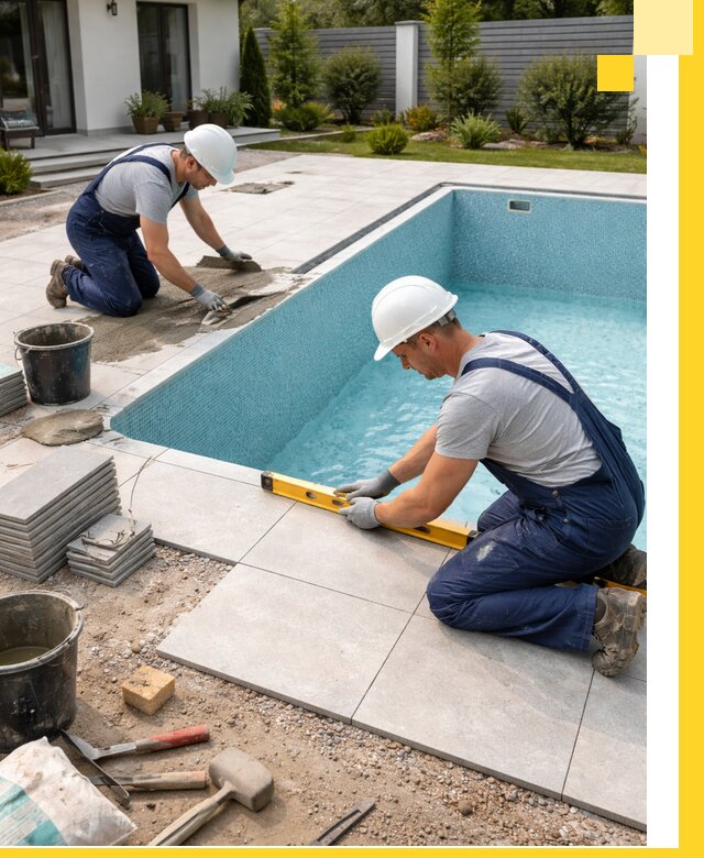 Строительство и монтаж плавательных бассейнов под ключ в Кургане