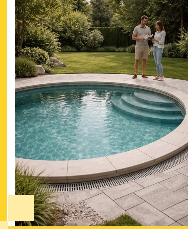 Круглые каркасные бассейны купить в Кургане от 257725 р. | ЭриданКрг