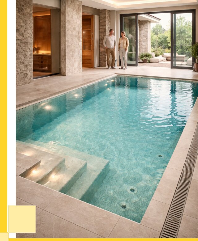 Бассейн во дворе в Кургане: проект, отделка от 1237080 р. | ЭриданКрг