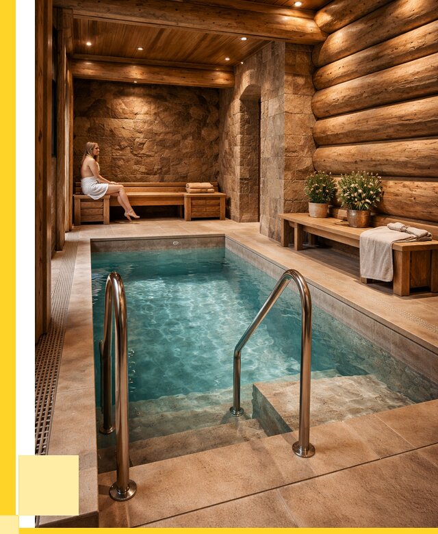 Аренда бани с бассейном в Кургане от 1546350 р. | ЭриданКрг