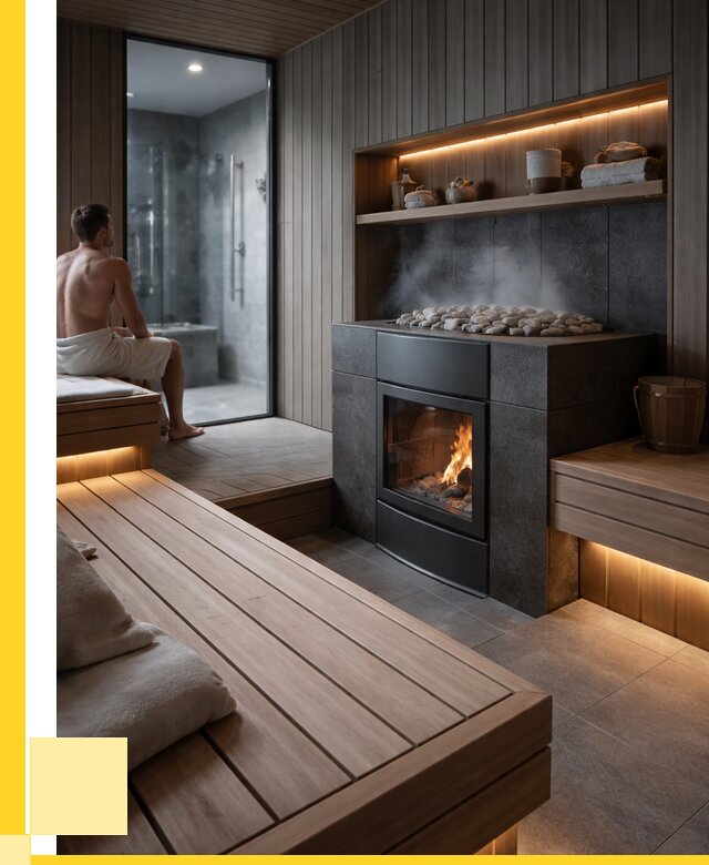 Проект сауны в частном доме в Кургане от 36082 р. | ЭриданКрг