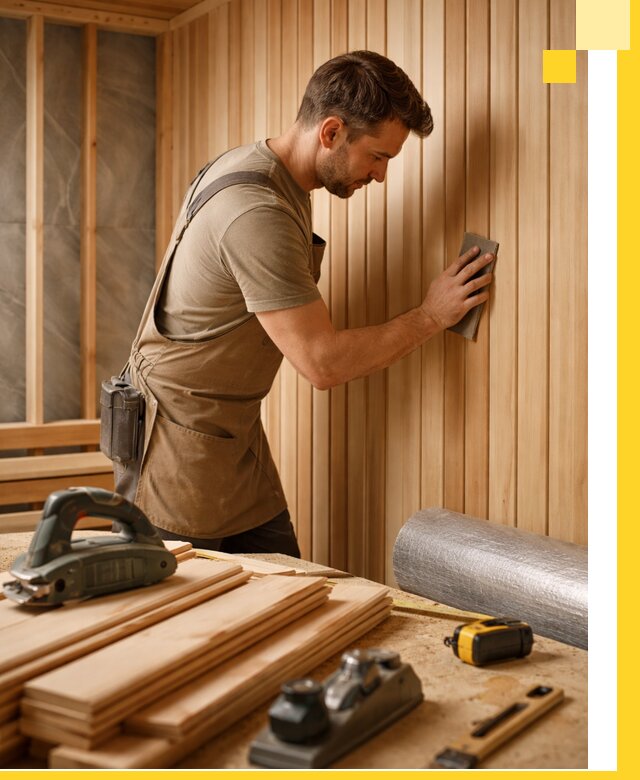 Профессиональная отделка саун и парных под ключ в Кургане