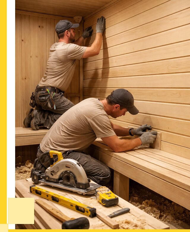 Обшивка саун вагонкой в Кургане от 2577 р. | ЭриданКрг