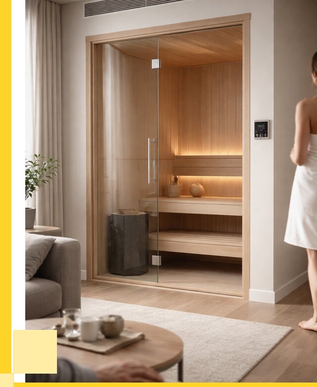 Сауна в квартире под ключ в Кургане от 123708 р. ЭриданКрг