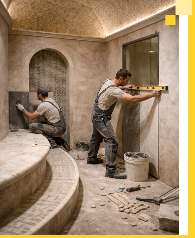 Проектирование и строительство саун с хамамом под ключ в Кургане