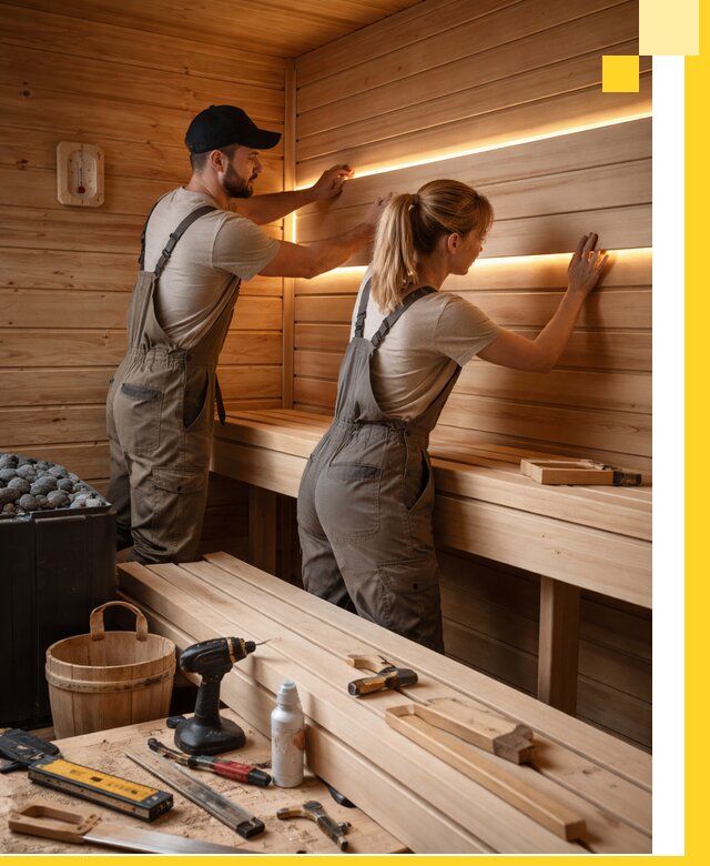 Дизайн саун и бань под ключ с индивидуальным проектом в Кургане