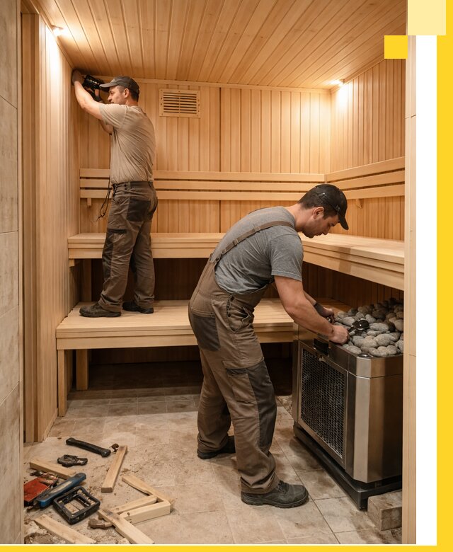 Купить сауну под ключ в Кургане с монтажом и гарантией