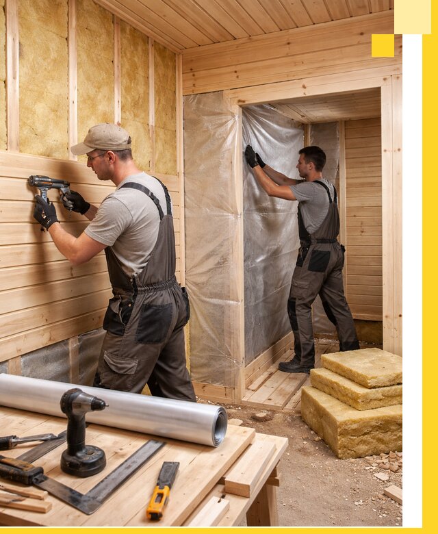 Бани под ключ в Кургане с проектом и полным монтажом