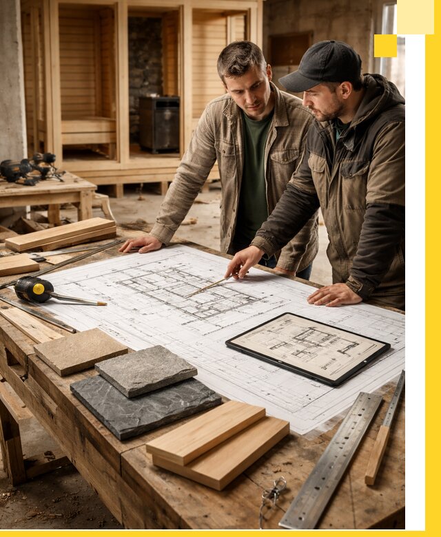 Проекты бань под ключ и планы строительства в Кургане