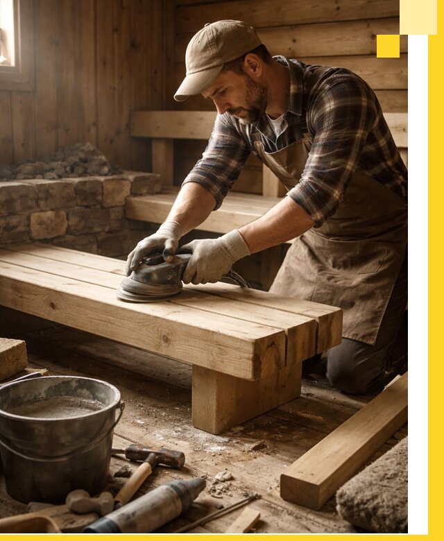 Ремонт бань под ключ в Кургане с гарантией качества и сроков