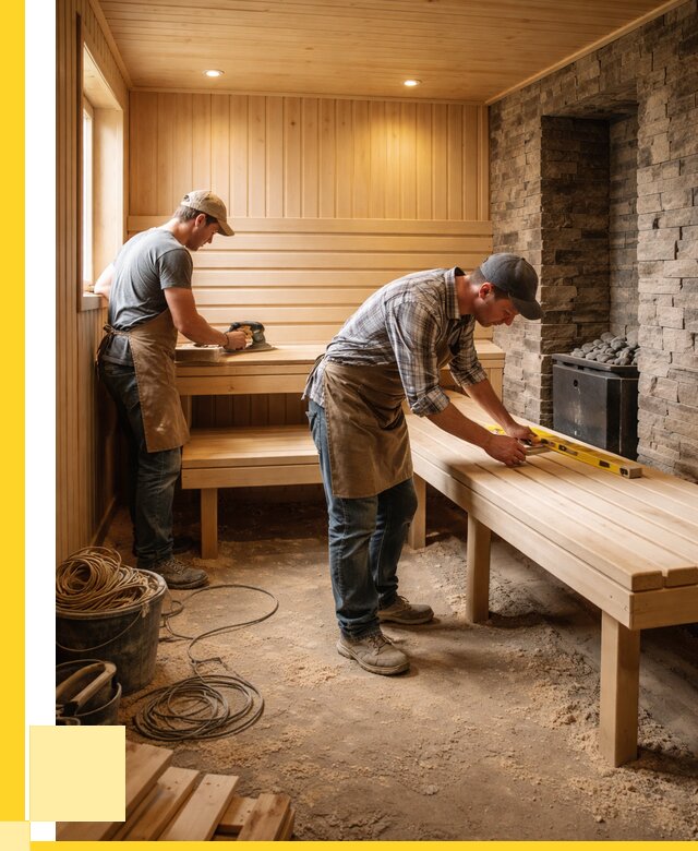 Отделка бани в Кургане: внутренняя отделка от 3093 р. | ЭриданКрг