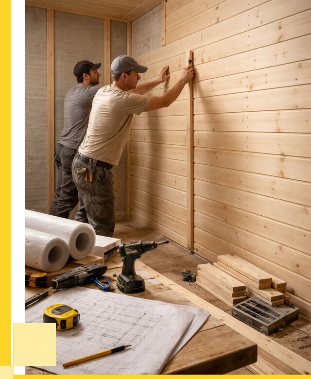 Обшивка бани вагонкой в Кургане от 1237 р., ЭриданКрг