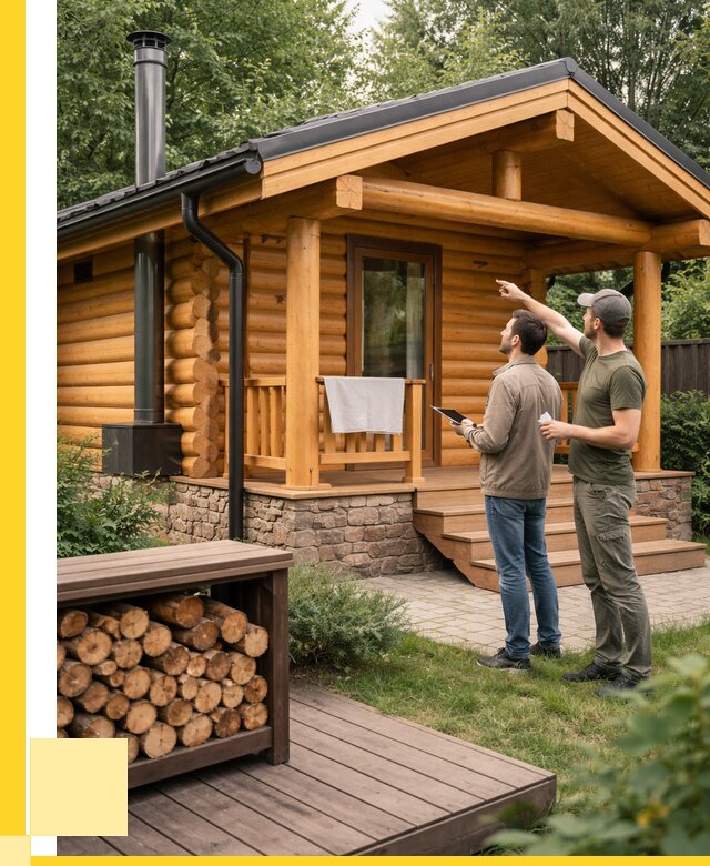 Бани для дачи под ключ в Кургане от 257725 р. | ЭриданКрг