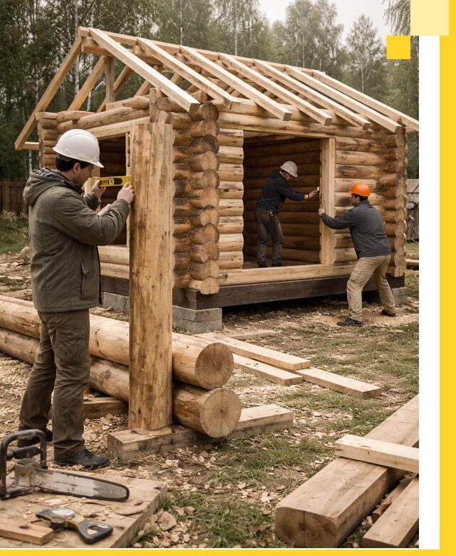 Строительство бань для дачи под ключ в Кургане с доставкой и монтажом