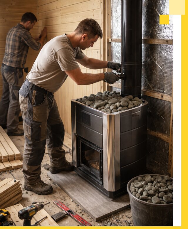 Проектирование и строительство парилок для бани в Кургане под ключ